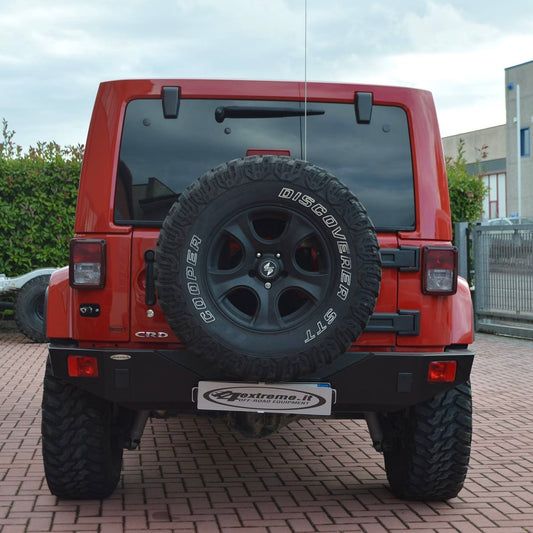 PARAURTI POSTERIORE USO GRAVOSO JEEP WRANGLER JK OMOLOGABILE