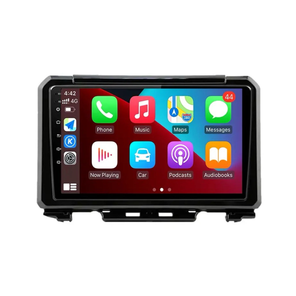 AUTO RADIO LCD 9” GPS BLUETOOTH CARPLAY ANDROID 13 2DIN TOUCH SCREEN SUZUKI JIMNY 2018 IN POI