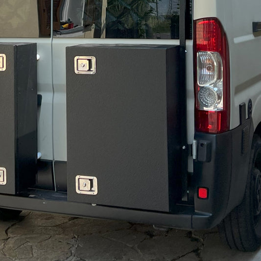 CASSONE BOX PORTA OGGETTI POSTERIORE VAN FIAT DUCATO JUMPER BOXER