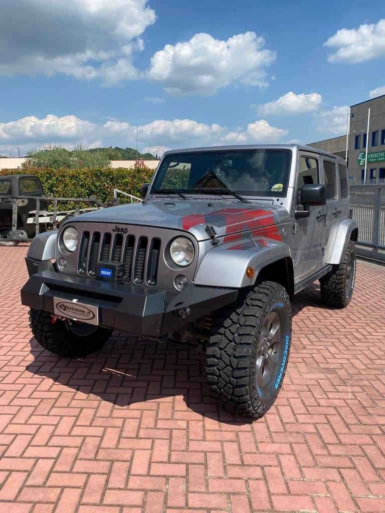 PARAURTI ANTERIORE USO GRAVOSO JEEP WRANGLER JK OMOLOGABILE