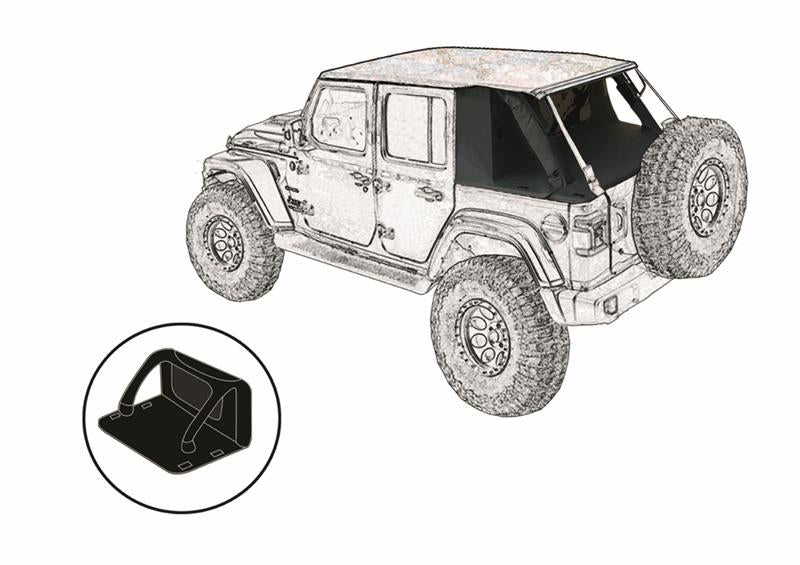 SUNTOP CARGO FINESTRE JEEP WRANGLER JL 4 porte