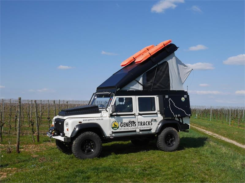 CONVERSIONE TETTO PER LAND ROVER DEFENDER 110 - ALUCAB ICARUS