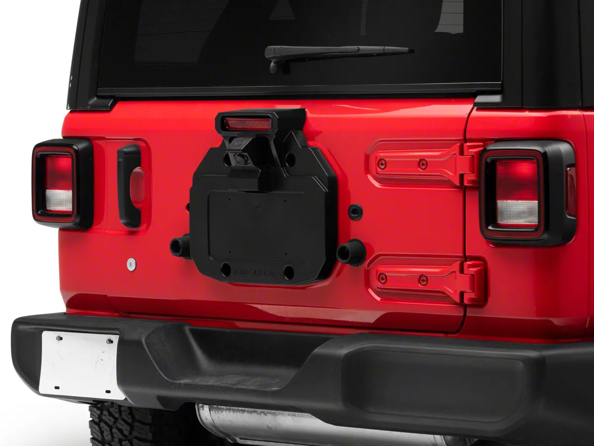 RIMOZIONE RUOTA DI SCORTA TERAFLEX JEEP WRANGLER JL