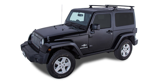 RHINO RACK KIT BARRE PORTAPACCHI VORTEX JEEP WRANGLER JK 2 porte