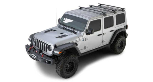 KIT PORTAPACCHI BARRE RHINO RACK VORTEX JEEP WRANGLER JL 4 porte