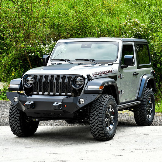 PARAURTI ANTERIORE ACCIAIO "STEALTH" OMOLOGABILE JEEP WRANGLER JL GLADIATOR JT