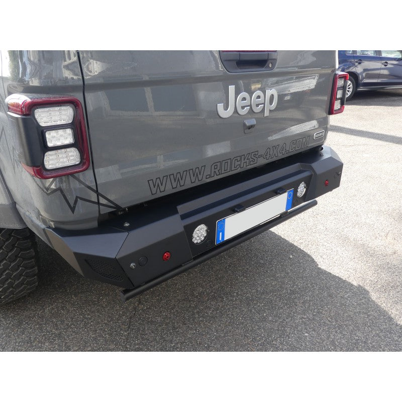 PARAURTI POSTERIORE ACCIAIO "FIGHTER" OMOLOGABILE JEEP GLADIATOR JT