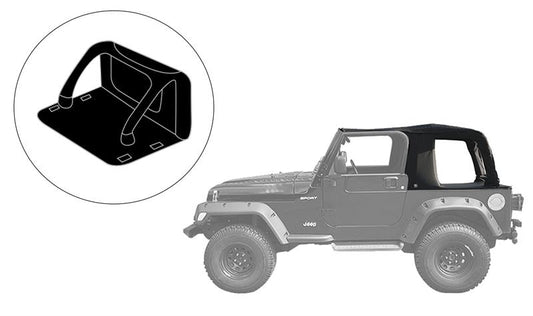 SUNTOP CARGO FINESTRE JEEP WRANGLER TJ