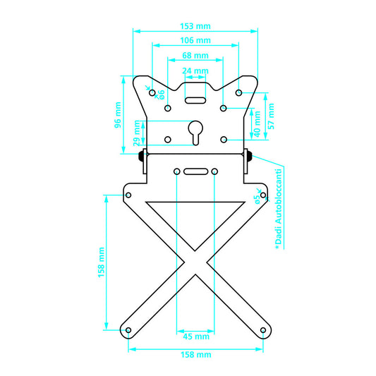 PORTA TARGA X-Plate